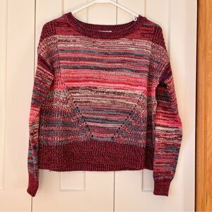 Aeropostale Size Small Pink Sparkly Sweater